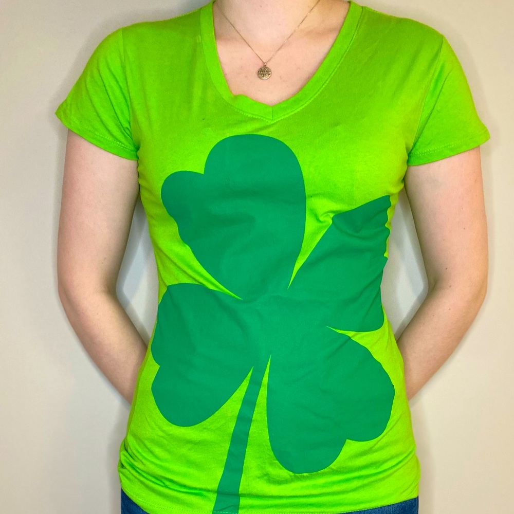 St. Patrick’s day themed t-shirt.